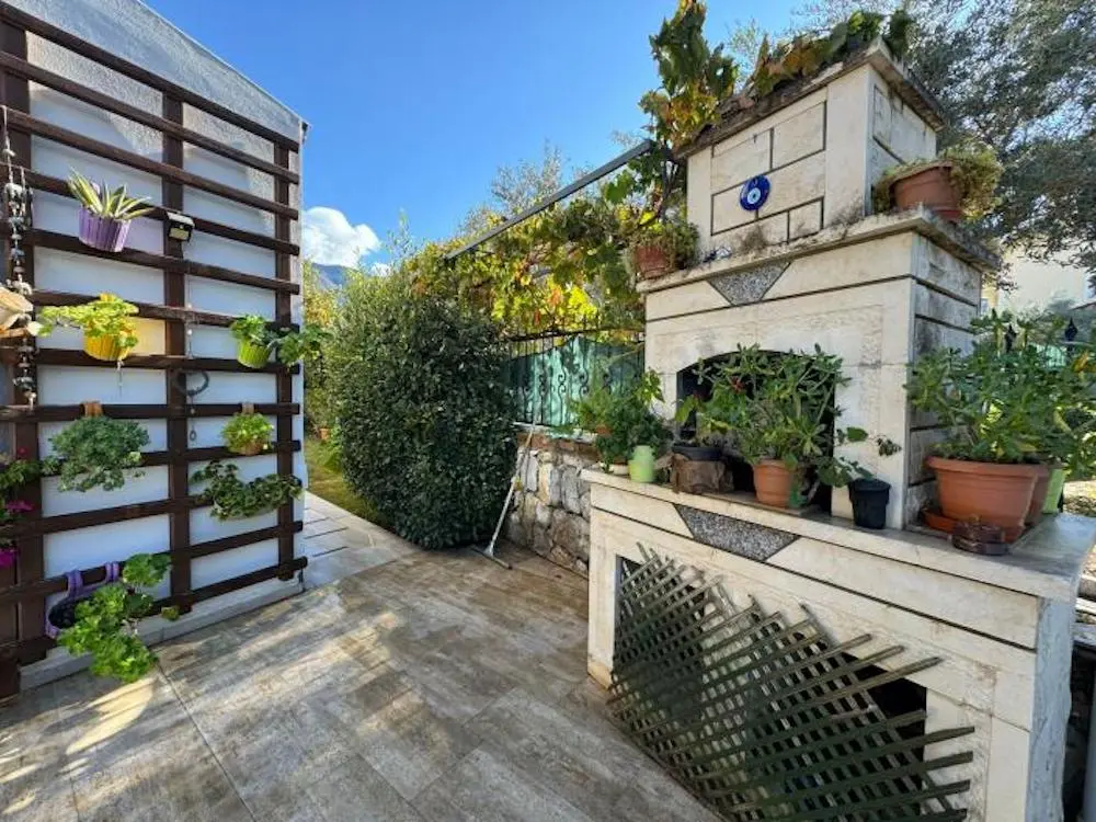 Garden area